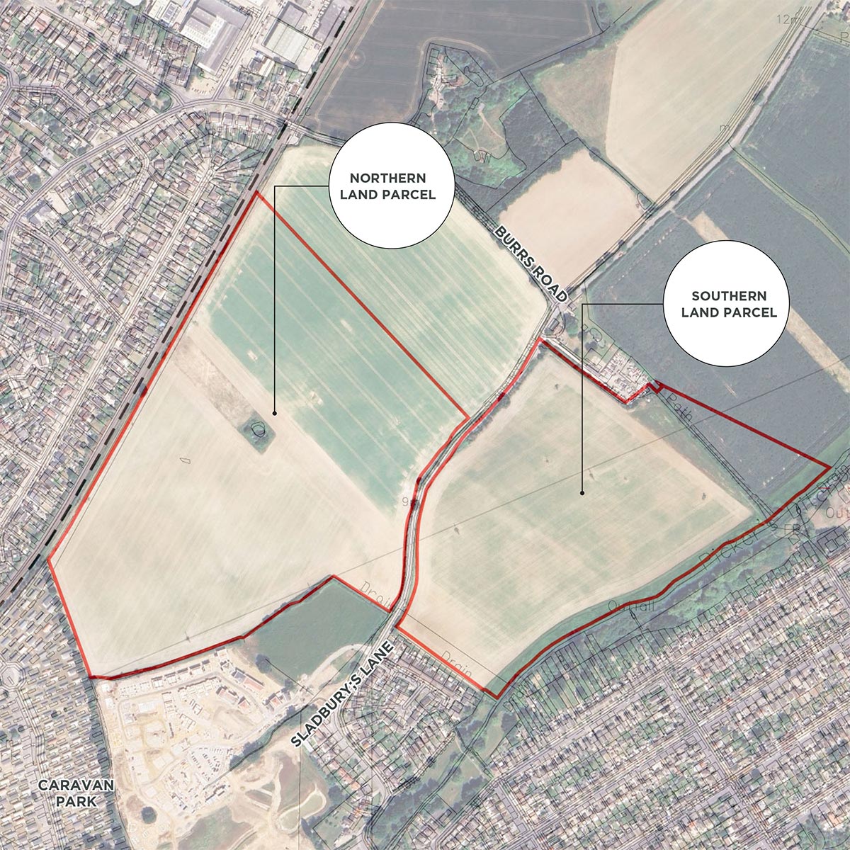 Red line site boundary